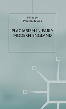 portada Plagiarism in Early Modern England (en Inglés)