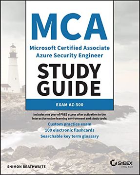 portada MCA Microsoft Certified Associate Azure Security Engineer Study Guide: Exam Az-500