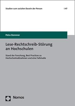 Libro Lese-Rechtschreib-Stã Rung An Hochschulen (en Alemán) De Stemmer ...