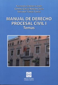 Libro (i) Manual De Derecho Procesal Civil (vol.i): Temas De Jimemez ...