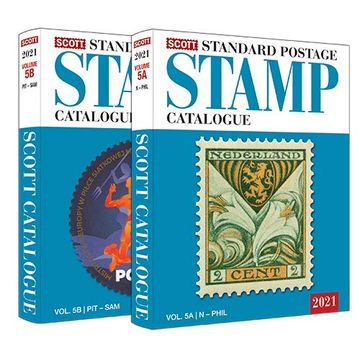 portada Scott Standard Postage Stamp Catalogue 2021: Scott Standard Postage Stamp Catalogues Volume 5 Countries N-Sam of the World (Scott Catalogues) (en Inglés)