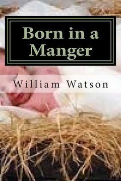 portada Born in a Manger (en Inglés)