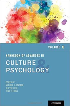 portada Handbook of Advances in Culture and Psychology, Volume 8 (en Inglés)