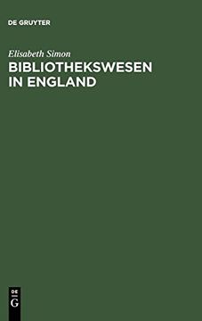 portada Bibliothekswesen in England (en Alemán)