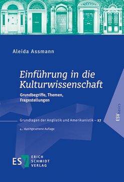 portada Einführung in die Kulturwissenschaft (en Alemán)