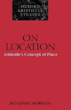 portada on location: aristotle's concept of place (en Inglés)