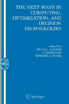 portada the next wave in computing, optimization, and decision technologies (en Inglés)