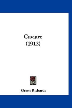 portada caviare (1912) (in English)