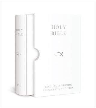 portada Holy Bible: King James Version (Kjv) White Presentation Edition (in English)