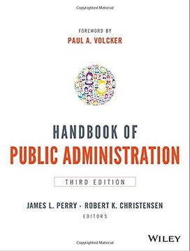 portada Handbook of Public Administration (in English)