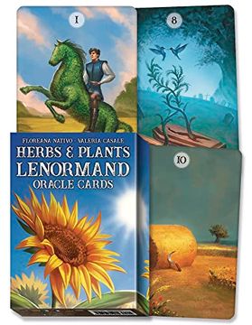 portada Herbs and Plants Lenormand Oracle Cards (en Inglés)