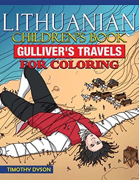 portada Lithuanian Children's Book: Gulliver's Travels for Coloring