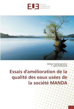 portada Essais d'amélioration de la qualité des eaux usées de la société MANDA (OMN.UNIV.EUROP.)