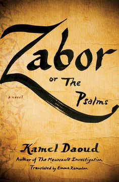 portada Zabor, or the Psalms: A Novel (in English)
