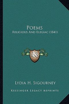 portada poems poems: religious and elegiac (1841) (en Inglés)