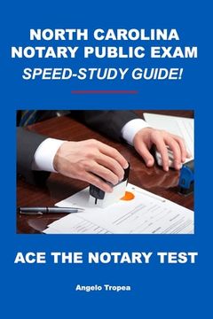 portada North Carolina Notary Public Exam Speed-Study Guide (en Inglés)