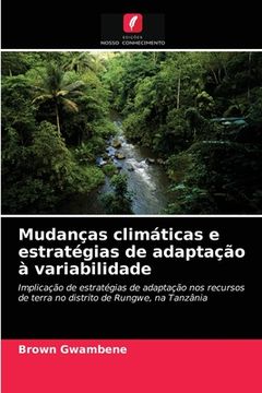 portada Mudanças Climáticas e Estratégias de Adaptação à Variabilidade (en Portugués)