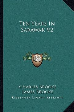 portada ten years in sarawak v2 (en Inglés)
