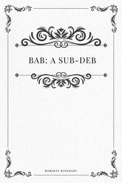 portada Bab: A Sub-Deb (en Inglés)