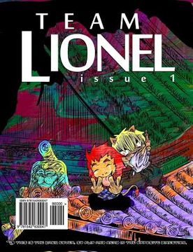 portada NinjAnimals Action: Team Lionel: Comic & Card Game Book (en Inglés)