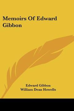 portada memoirs of edward gibbon (en Inglés)