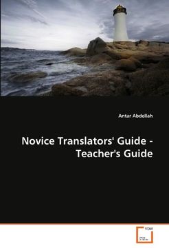 portada novice translators' guide - teacher's guide (en Inglés)