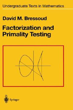portada factorization and primality testing (in English)