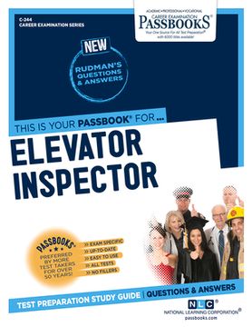 portada Elevator Inspector (C-244): Passbooks Study Guide Volume 244