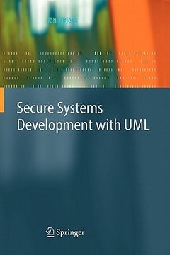 portada secure systems development with uml
