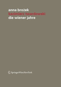 portada Kazimierz Twardowski: Die Wiener Jahre (in German)