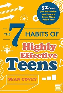 portada The 7 Habits of Highly Effective Teens: 52 Cards for Motivation and Growth Every Week of the Year (en Inglés)