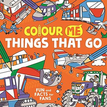 portada Colour Me: Things That Go (en Inglés)