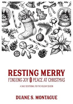 portada Resting Merry: Discovering Joy and Peace at Christmas (en Inglés)