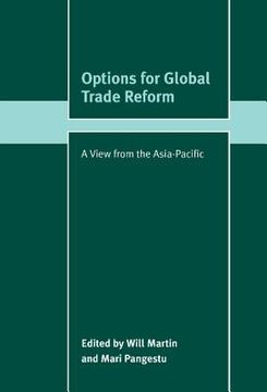 portada Options for Global Trade Reform Hardback: A View From the Asia-Pacific (Trade and Development) (en Inglés)