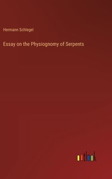 portada Essay on the Physiognomy of Serpents
