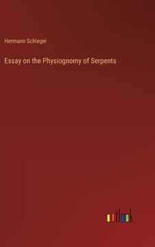 portada Essay on the Physiognomy of Serpents (in English)