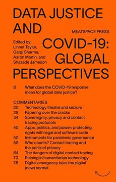portada Data Justice and Covid-19: Global Perspectives (en Inglés)