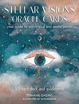 portada Stellar Visions Oracle Cards: 53-Card Deck and Guidebook: Your Guide to Astrological and Mystic Power 