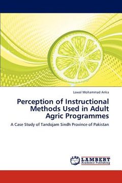 portada perception of instructional methods used in adult agric programmes (en Inglés)