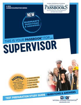 portada Supervisor (C-3510): Passbooks Study Guide Volume 3510 (en Inglés)