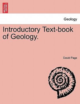 portada introductory text-book of geology.