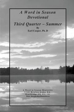 portada A Word in Season Devotional Third Quarter: Summer (in English)