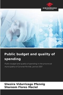 portada Public budget and quality of spending (en Inglés)