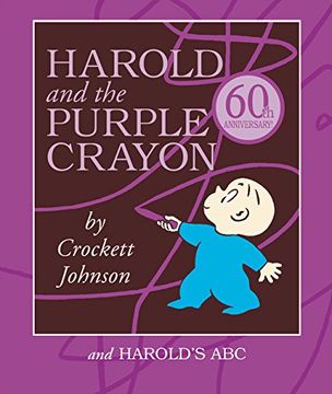 portada Harold and the Purple Crayon Board Book Box Set: Harold and the Purple Crayon and Harold's ABC (en Inglés)