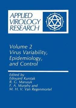 portada Virus Variability, Epidemiology and Control (en Inglés)