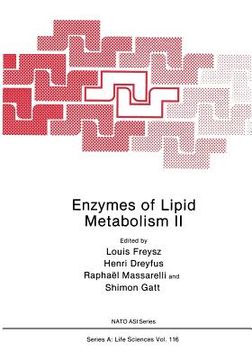 portada Enzymes of Lipid Metabolism II (en Inglés)