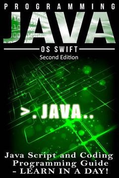 portada Programming JAVA: JavaScript, Coding: Programming Guide: LEARN IN A DAY! (en Inglés)