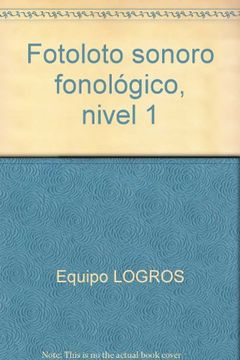 portada Fotoloto sonoro fonológico, nivel 1