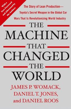 portada the machine that changed the world,the story of lean production-toyota´s secret weapon in the global car wars that is revolutionizing w