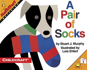 portada A Pair of Socks (Mathstart Series, Matching, Level 1) 